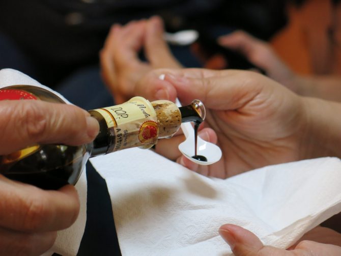 Tasting of Balsamic Vinegar