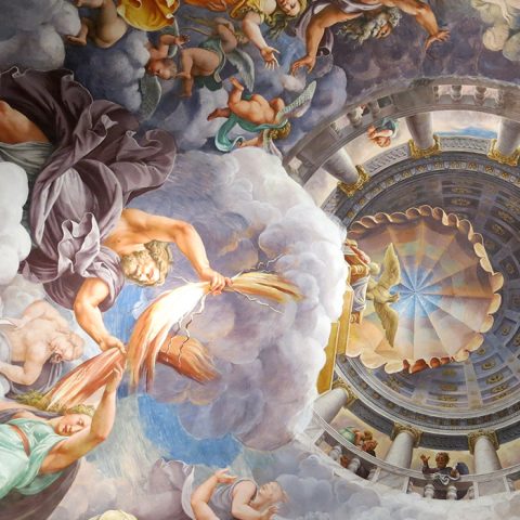 Frescos in Palazzo Te - Mantua