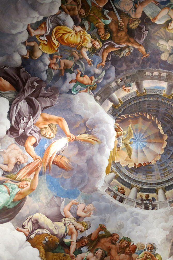 Frescos in Palazzo Te - Mantua