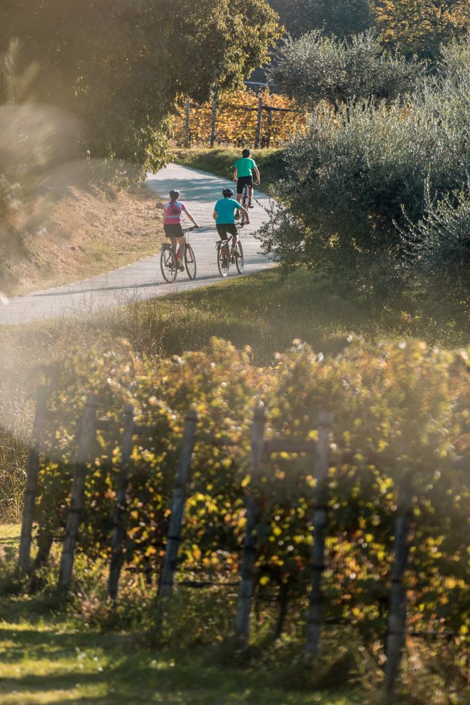 Bike tour in Lake Garda area