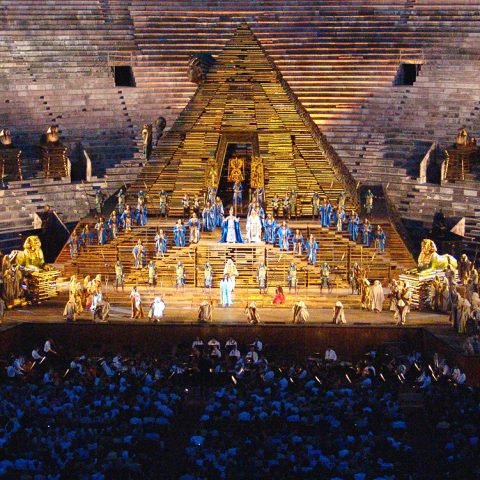 Arena di Verona AIDA of Giuseppe Verdi