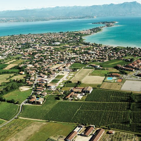 Lugana area in Southern Lake Garda